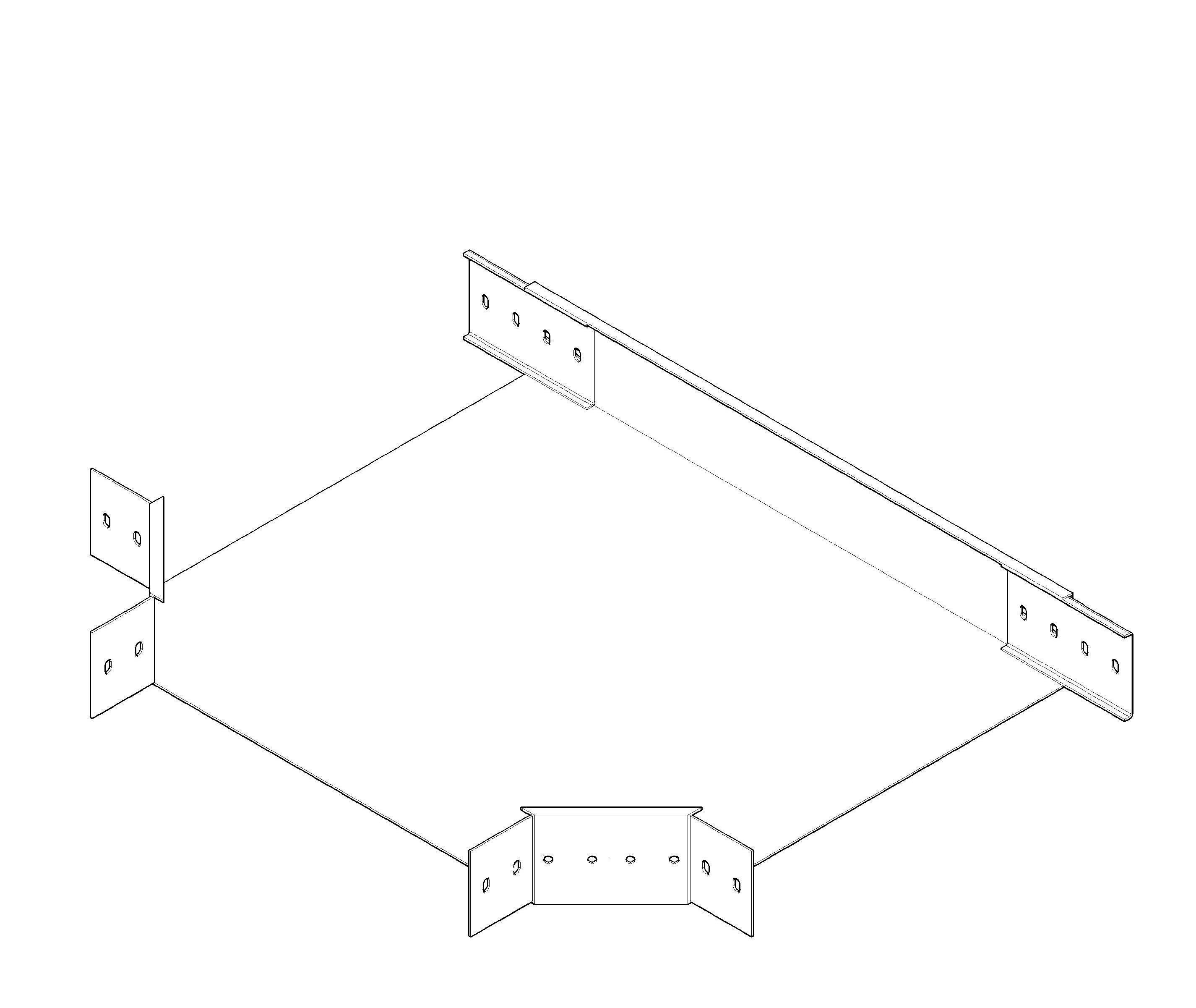CO TÊ MÁNG CÁP 600X100