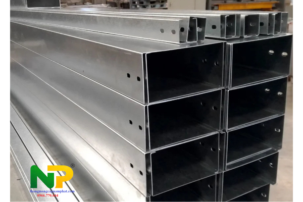 MÁNG CÁP 600X100mm TÔN TRÁNG KẼM GIÁ RẺ